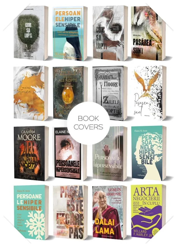 Rainbow Design Book Covers portfolio preview