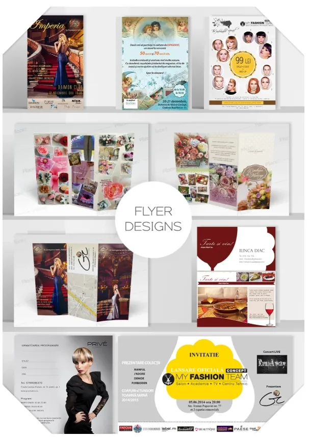 Rainbow Design Flyer Designs portfolio preview