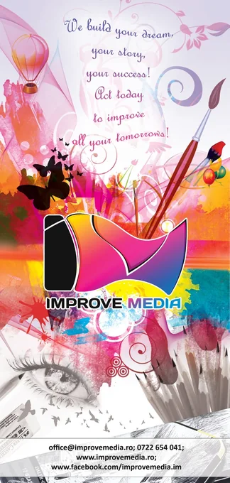 Improve Media — promotional flyer
