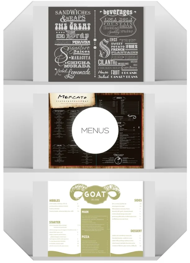 Rainbow Design Menus portfolio preview