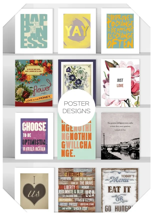 Rainbow Design Posters portfolio preview